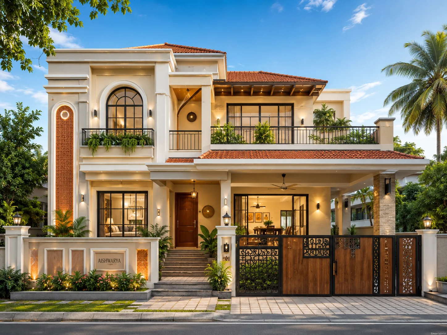 Exterior Painting service illustration