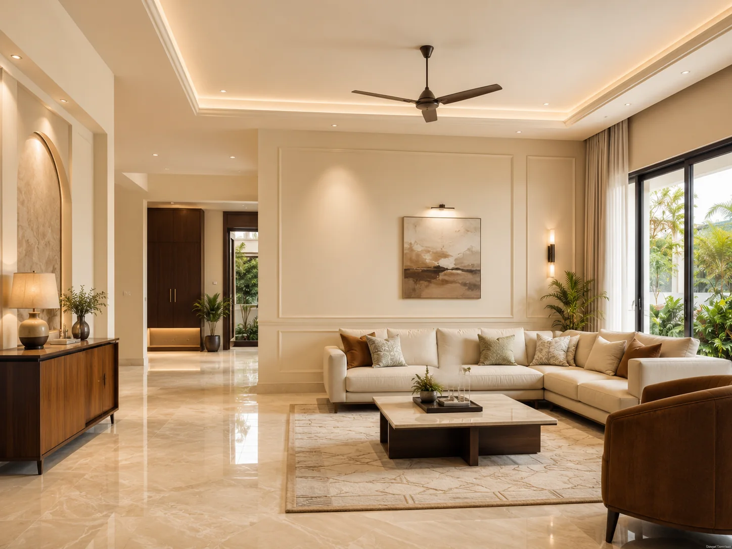 Interior Painting service illustration